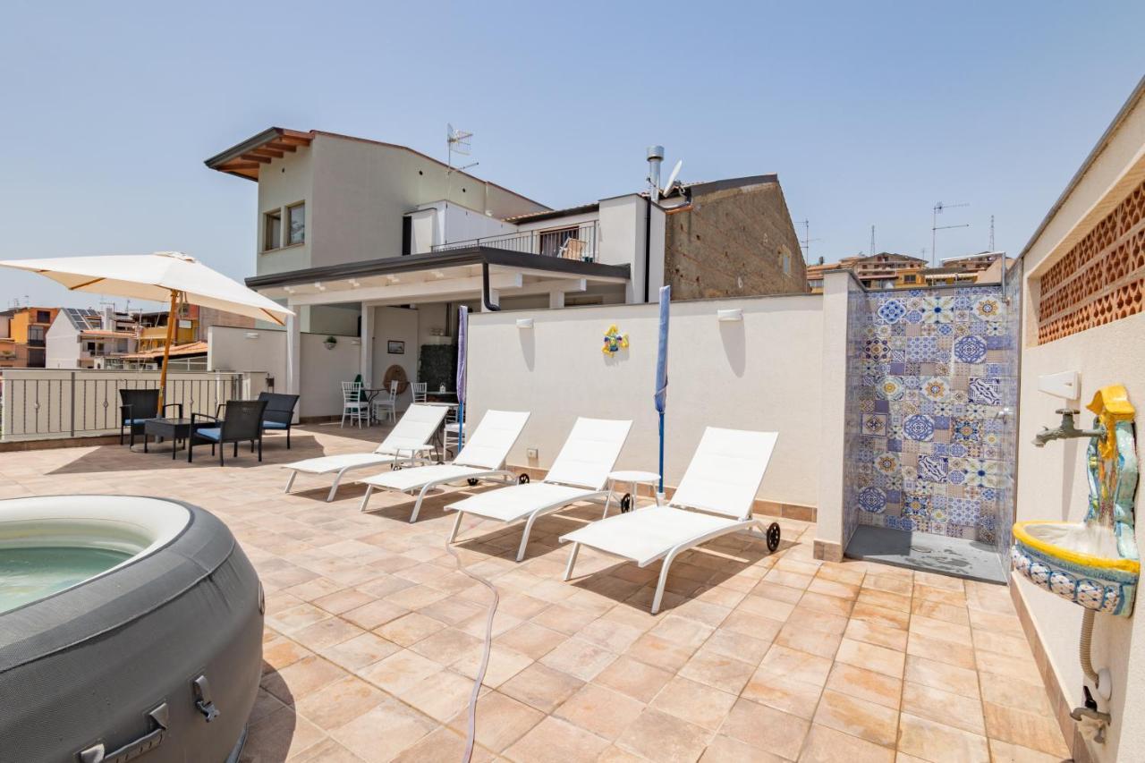 نيتسا دي سيشيليا B&B Ottocento Sul Mare المظهر الخارجي الصورة